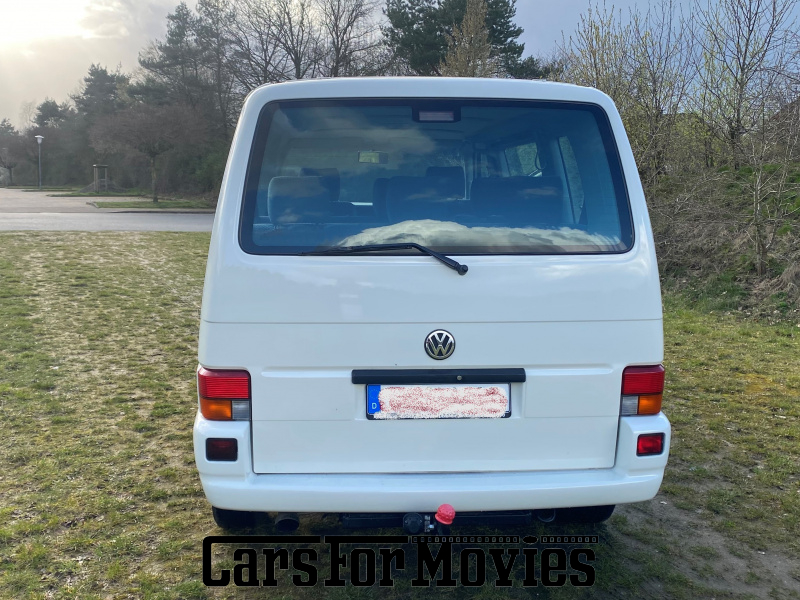 CarsForMovies | VW T4 Caravelle 1998 Deutschland Weiß Blau Zivilfahrzeug Bus Niedersachsen 6276 